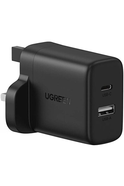 Ugreen Dual Port Wall Charger Black – X227-45304