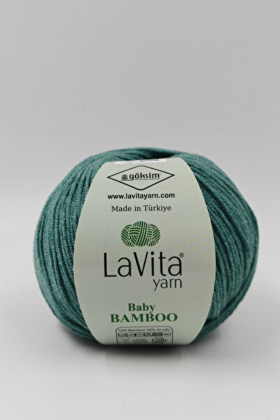 LaVita Yarn Dječja bambusova pređa za ručno pletenje 50% B Bambus 50% A Akril...