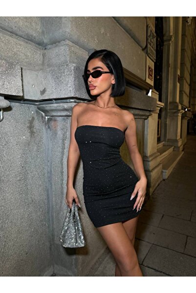 Paraf style Αστραφτερό και μοντέρνο μίνι βραδινό φόρεμα