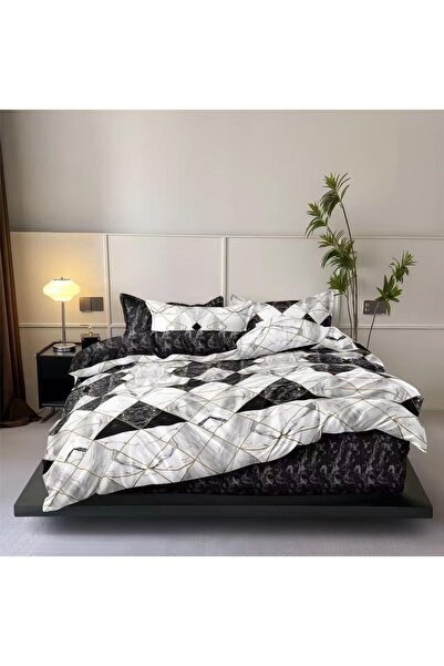 Talo 6-Piece Bed Linen with Elastic, Finet Thick Premium, 180x200 cm