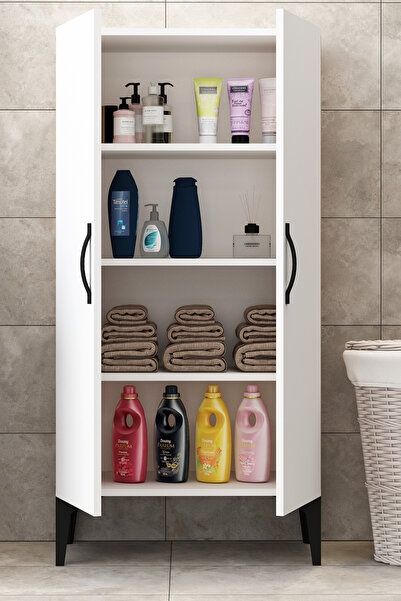 Mashaak Noor خزانة ملابس نور كورنر – أبيض