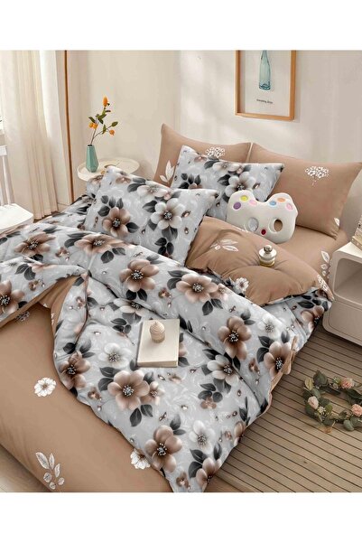 Talo 6-Piece Bed Linen with Elastic, Finet Thick Premium, 180x200 cm