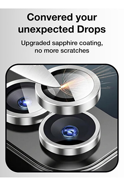 Glassology Lens Protector for Samsung Z Flip 7 – Silver | HD Clear & Scratch-Resistant Shield