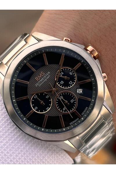 RMS Romanson Men's Watch G1577.09 with Internal Functions Active Italian Design Bracelet Gift 5 Atm