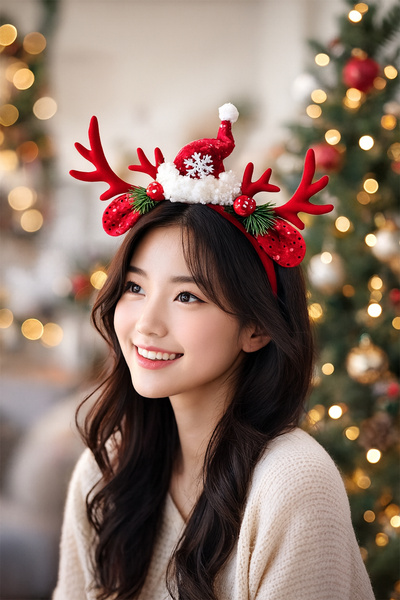 YOYOSO New Year Santa Claus Hat Crown