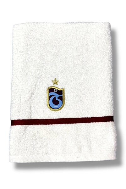 Taç Ts Borda Blue Bandroll Fan Bath Towel 65 X 130 cm