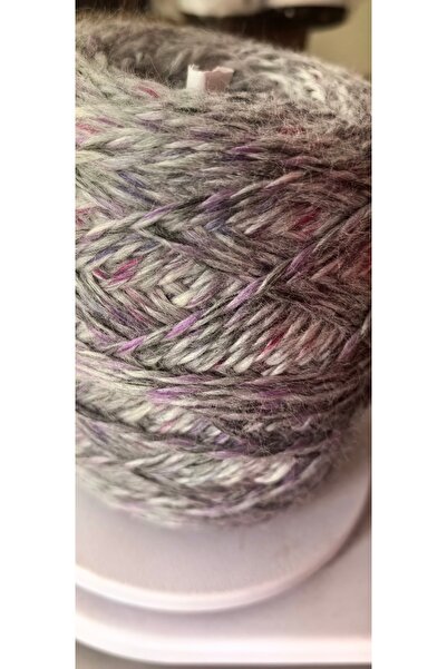 bymila Gray Purple Mixed Color Winding Hand Knitting Yarn 240 Grams