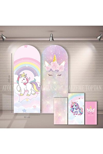 Marka Unicorn Doğum Günü Tam Set
