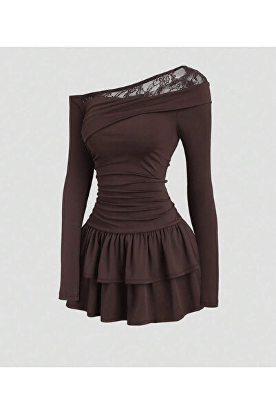 Gofeel Lolita Legacy Fırfırlı Aesthetic Elbise