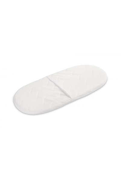Sensillo Quilted Baby Pram Mattress White 75x32x3 cm, with removable soft quilted cover, d