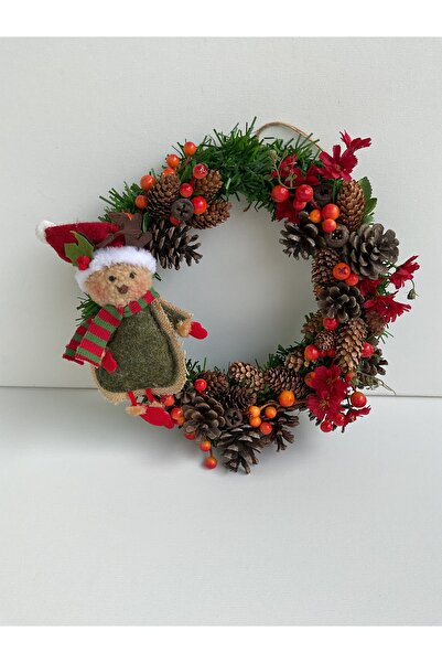 Yakamoz Konsept Yeniyıl yılbaşı mery christmas yapay çiçek dekoratif obje kap...