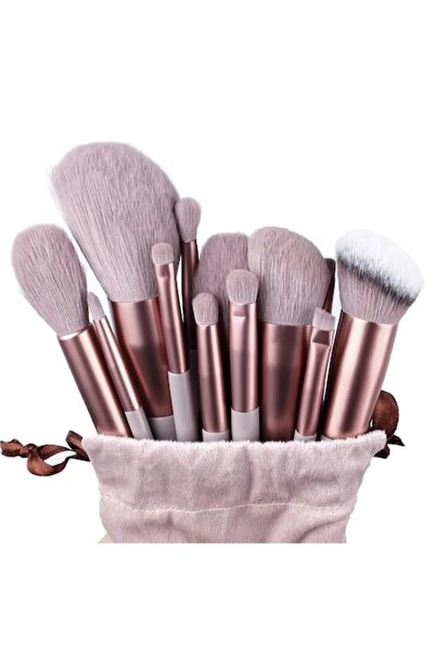 KERNOWSUN 13-Piece Professional Makeup Brush Set – Soft Brushes for Face & Ey...