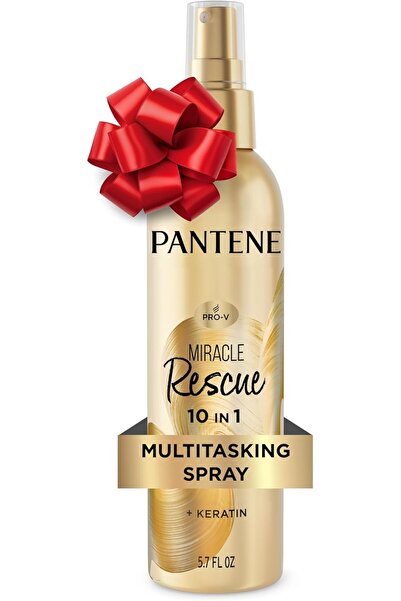 Pantene Miracle Rescue 10-in-1 Multitasking Leave-in Conditioner Spray, 5.7 fl oz
