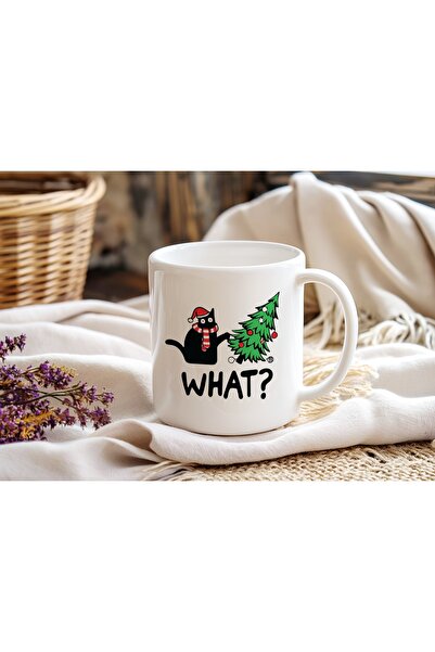 Beramussa كوب بتصميم عيد الميلاد المضحك للقطط - مطبوع كوبًا مميزًا لمحبي القط...