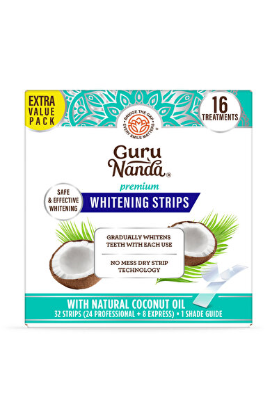 GuruNanda Diş Beyazlatıcı Strips – 32 Adet