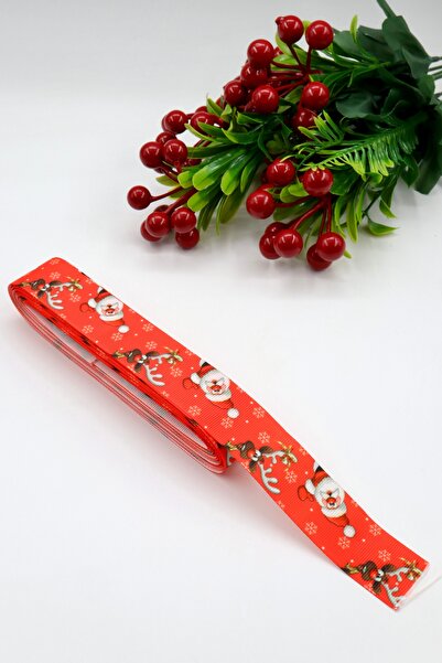 YENİCİ شريط مزخرف لرأس السنة (10 أمتار - 2.5 سم)