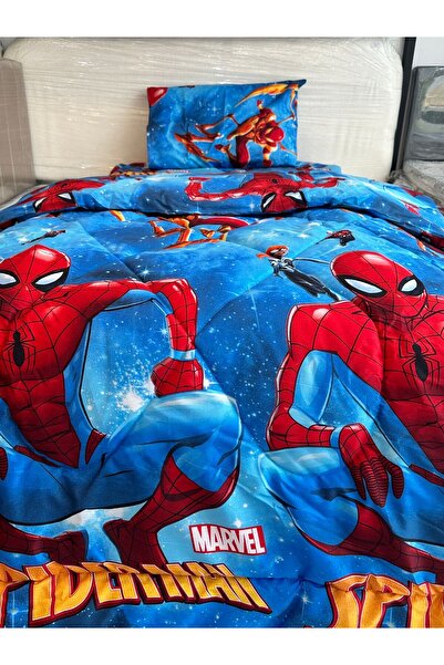 Generic Spider-Man children's bedspread, summer fabric - polyester