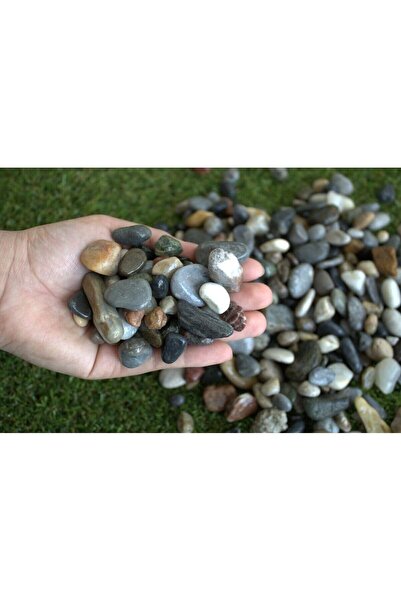 Ekodoğa Dere Çakıl Taşı 4 kg 1-1,5 cm Dolomit Taş Bahçe Peyzaj Saksı Teraryum...