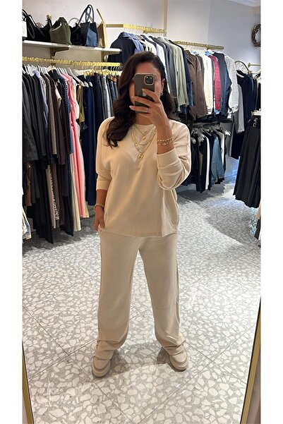 MU&ME BOUTİQUE طقم رياضي مفتوح الظهر