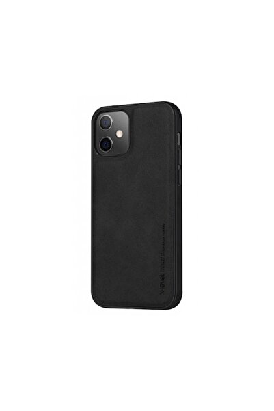 X-Level Premium slim case compatible with iPhone 11, textile interior, black