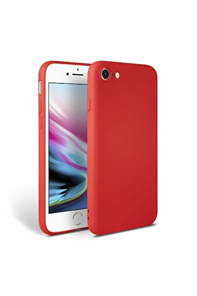 PlanetPhone Husa pentru iPhone 7/8 rosie, subțire din silicon cu interior din...