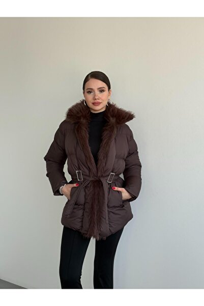 bbeox.com Şişme Kürklü Mont