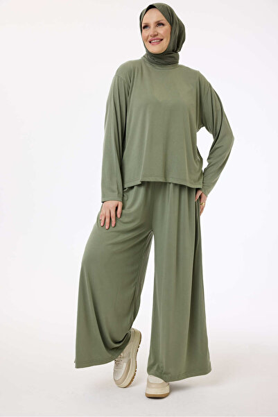 My City 5712 - Stylish Comfortable Soft Textured Women's Blouse Pants Set