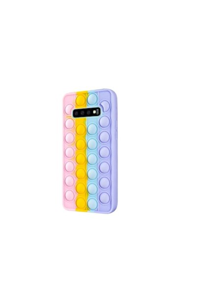 PlanetPhone Carcasă din silicon POP IT pentru Samsung Galaxy S10 — rezistentă...