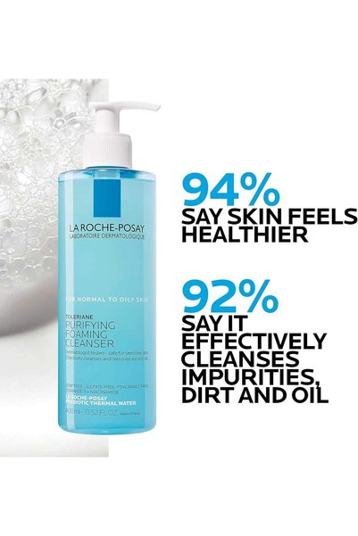 La Roche Posay La Roche-Posay Toleriane Face Wash Cleanser, 13.52 Fl Oz