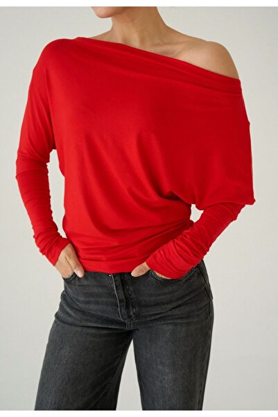 Serpirella Butik Boat Neck Blouse