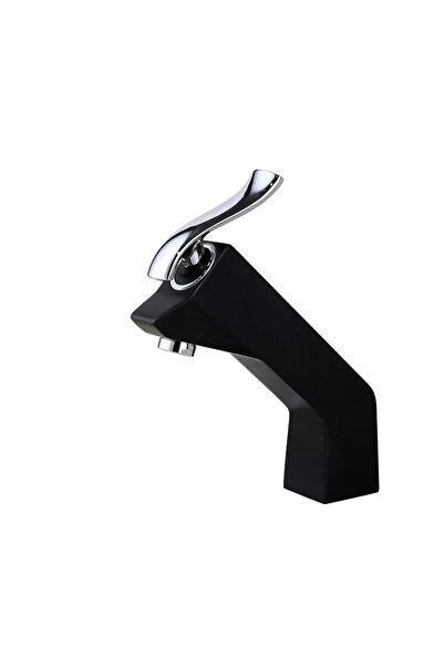 Trendy's Смесител за умивалник, за плот, черен хром TRENDY S