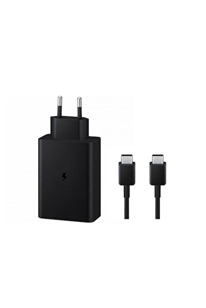 PlanetPhone Încărcător super rapid de 65 W cu cablu de încărcare rapidă de la tip C la tip C de 1 m, negru