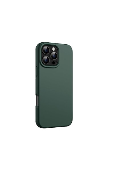 PlanetPhone Husa pentru iPhone 16 Pro Verde, Silicon ultra subțire si interio...