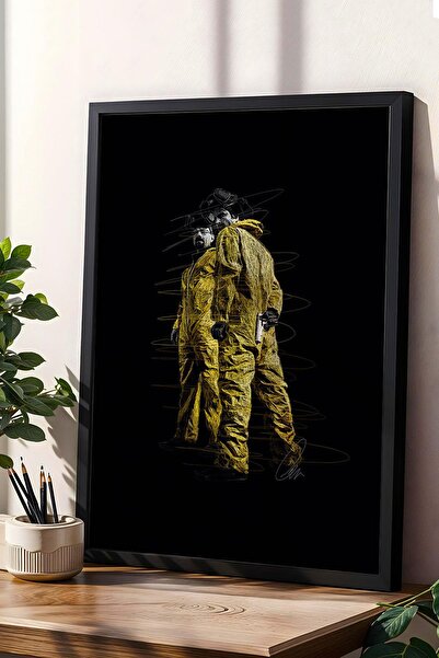 Saturn Pictură înrămată în rame Breaking Bad Walter White Jesse Pinkman - Pos...