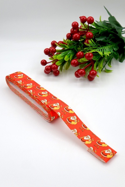 YENİCİ شريط مزخرف لرأس السنة (10 أمتار - 2.5 سم)