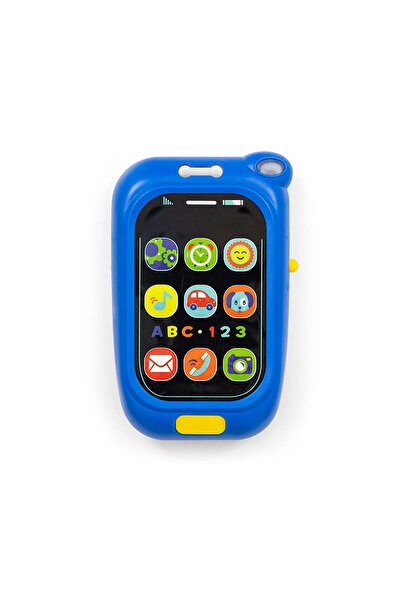 Milly Mally Jucarie Telefon Muzical First Phone, 9 Melodii si Lumini, Albastru