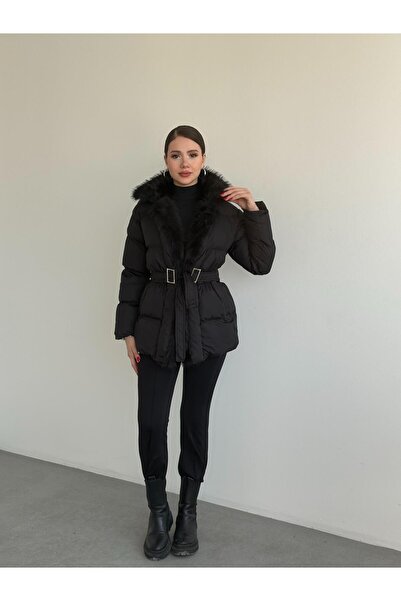 bbeox.com Şişme Kürklü Mont