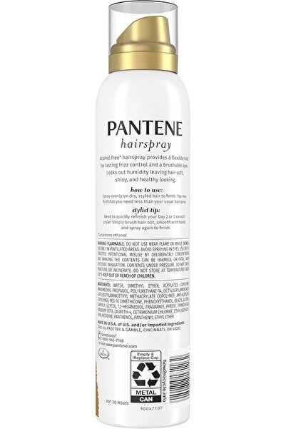 Pantene Pro-V Airspray Strong Hold Hair Spray, 7 Fluid Ounce