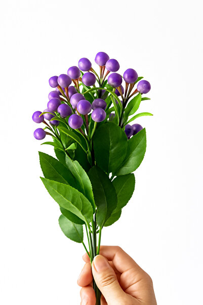 etxShop 1. نبات صناعي عالي الجودة على شكل كوكينا مع 5 فروع، نموذج أوراق بطول ...