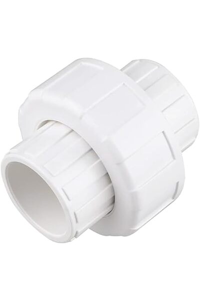Raco PVC White Pipe Fittings - Plumbing, Irrigation & Drainage System (UNION, 1 INCH)