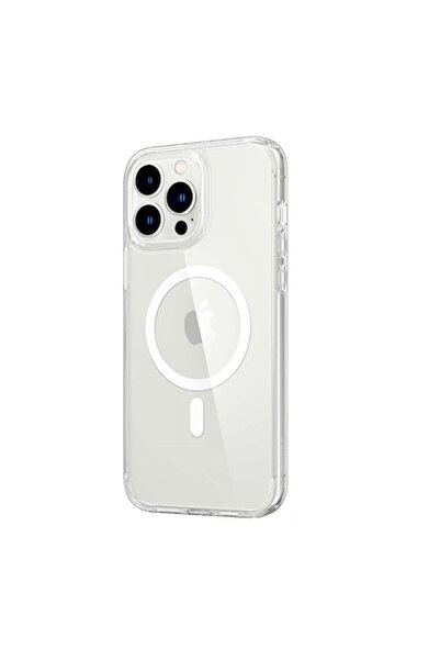 PlanetPhone Husa pentru iPhone 13 Pro, tip MagSafe, transparentă subțire, com...