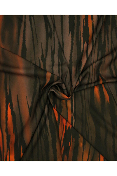 SARDO KUMAŞ Hayvan Desenli Dijital Baskılı Şifon Saten Kumaş / En 1,50 cm - E...