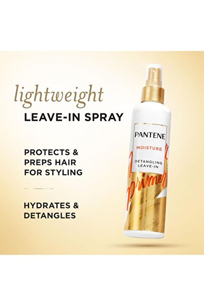 Pantene Conditioning Detangler Spray, Nutrient Boost, Pro-V Repair & Protect, 8.5 oz, 3 count