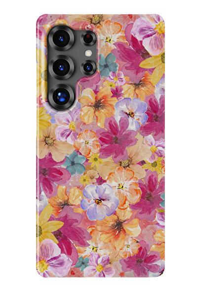 lelia حافظة هاتف شفافة متوافقة مع هاتف سامسونج جالاكسي S24 الترا مطبوع |   ال...