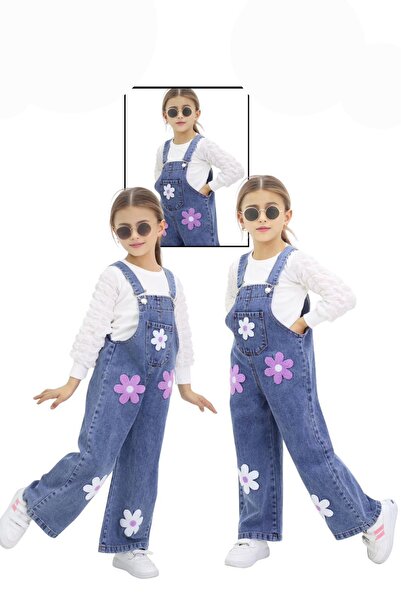 NURTOPU Girl's Slupet Suit Transitional Badi and Soft Denim Slupet Cotton Fabric Quality