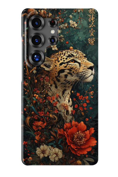 lelia حافظة هاتف شفافة متوافقة مع هاتف سامسونج جالاكسي S22 الترا مطبوع |   ال...