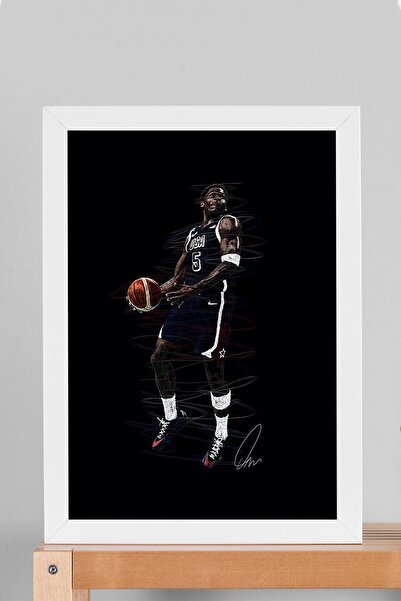 Saturn Pictură înrămată de Anthony Edwards Baschet NBA - Poster estetic