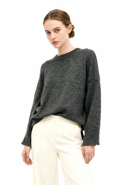Rays 2450 Bisiklet Yaya Oversized Sweater Anthracite