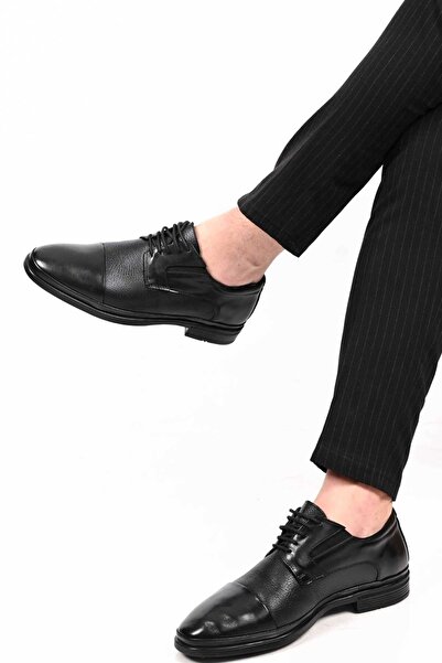 Bestello Lace-Up Rubber Sole Genuine Leather Comfort Shoes 333-1490 Men's Shoes