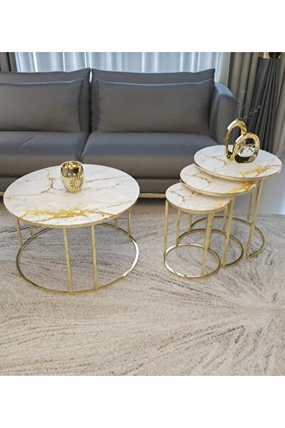 tandoganconsept ŞIK ORTA SEHPA TAKIMI